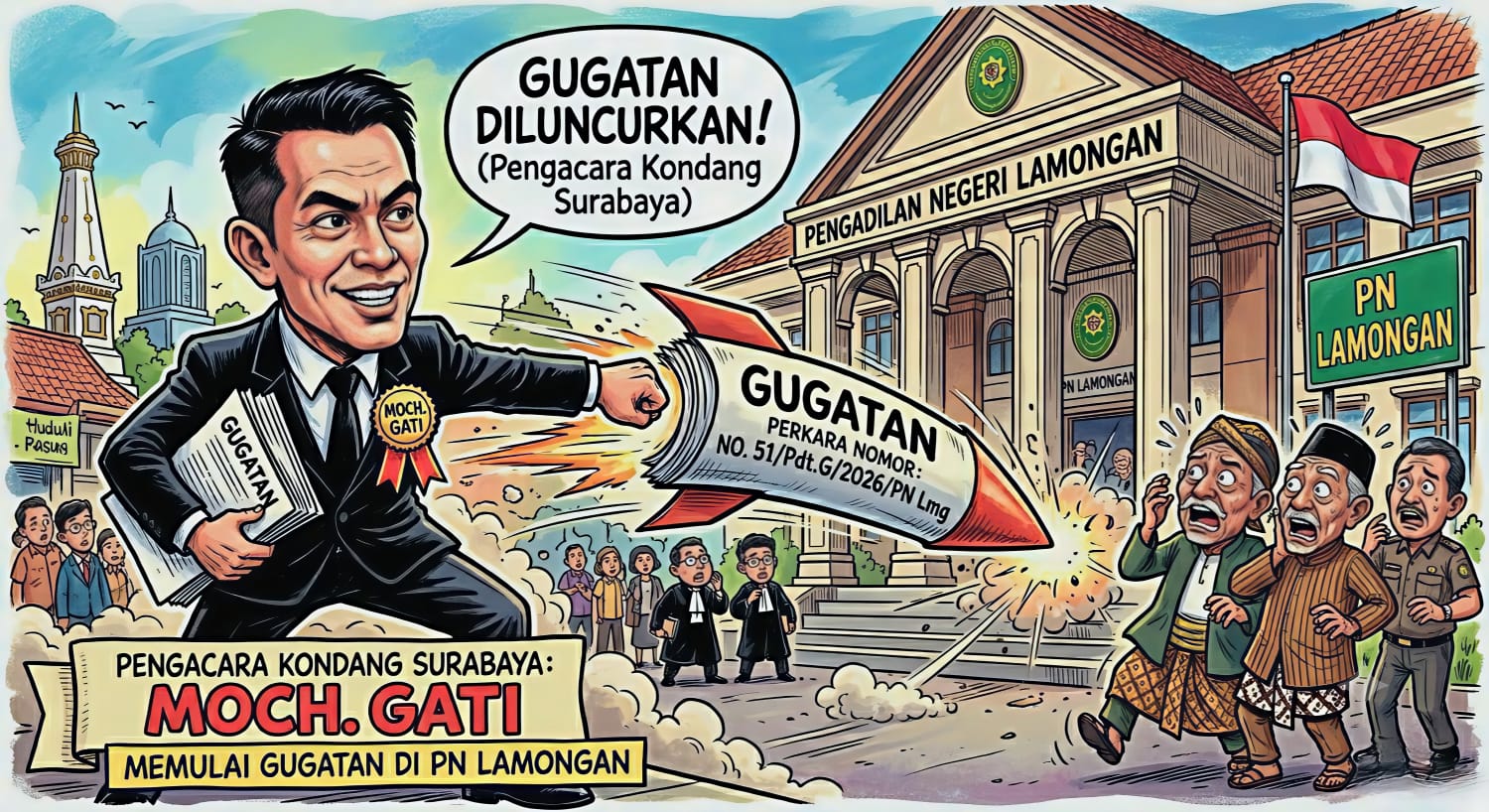 HUKUM DIJADIKAN ALAT BALAS DENDAM! PERDATA DIPAKSA JADI PIDANA, JEDA 5 TAHUN BUKTI REKAYASA JATUHKAN ADVOKAT MOCH. GATI!