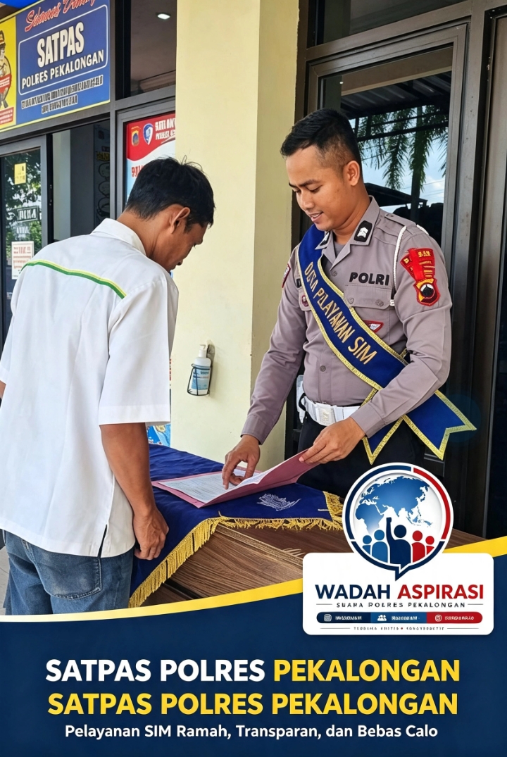 Satpas Polres Pekalongan: Ruang Tunggu yang Nyaman, Pelayanan yang Menenangkan Warga
